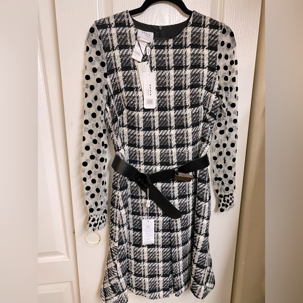 A-K-R-I-S •PUNTO DRESS NWT
